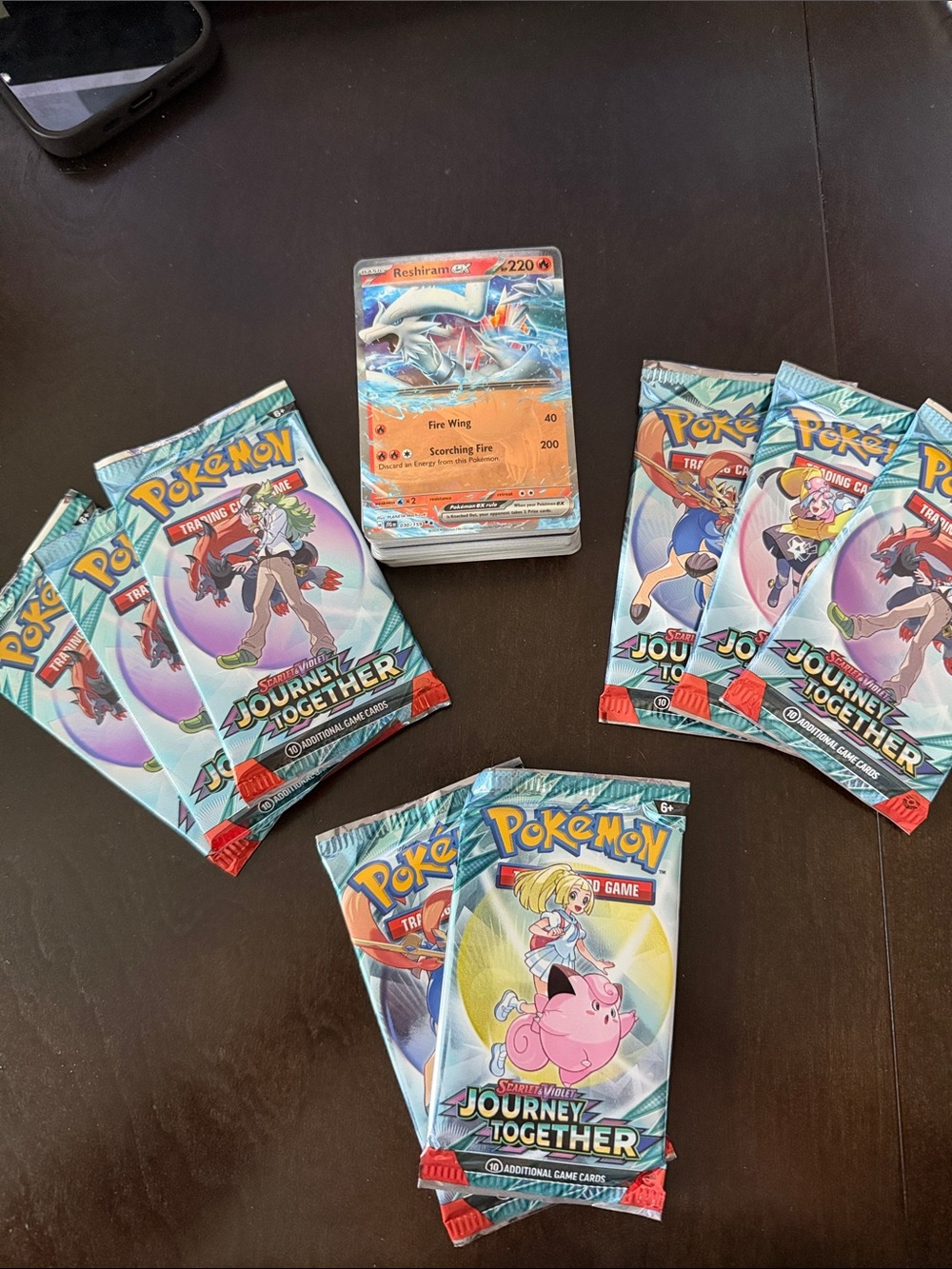 Pokemon Journey together Trading Card Packs